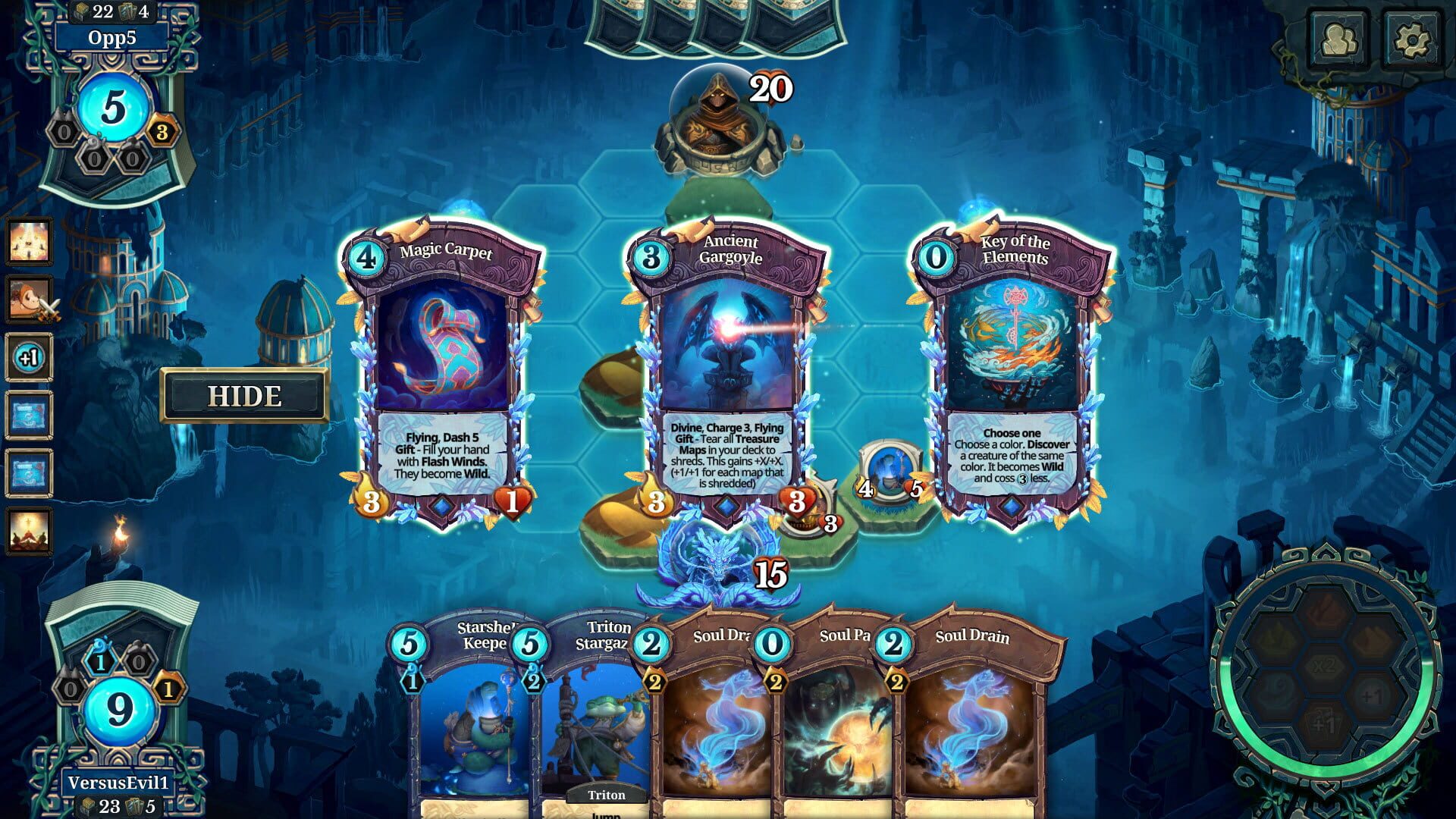 Screenshot for Faeria: Chronicles of Gagana