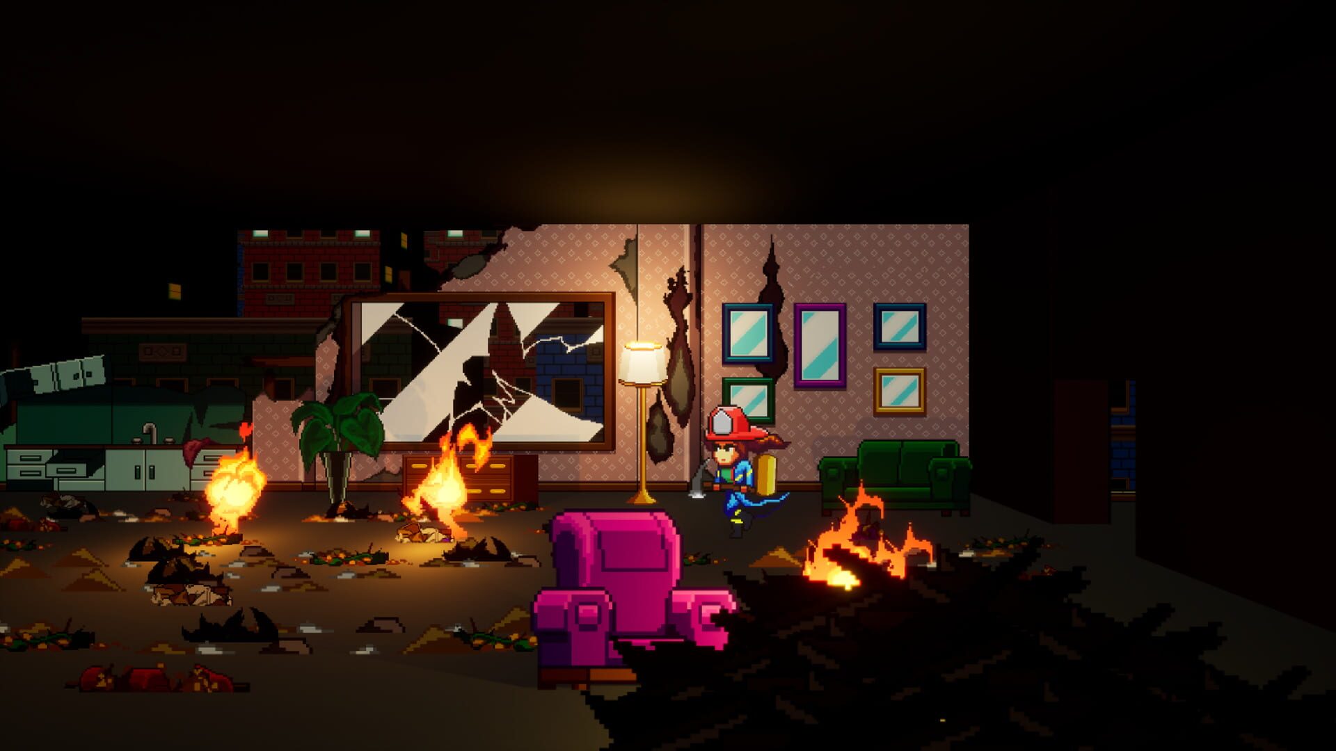 Screenshot for Firegirl: Hack 'n Splash Rescue