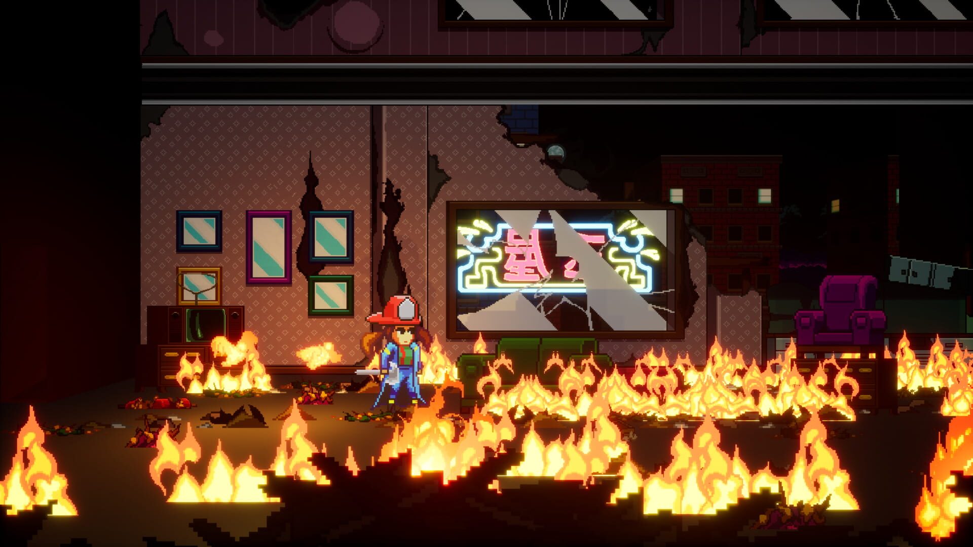 Screenshot for Firegirl: Hack 'n Splash Rescue
