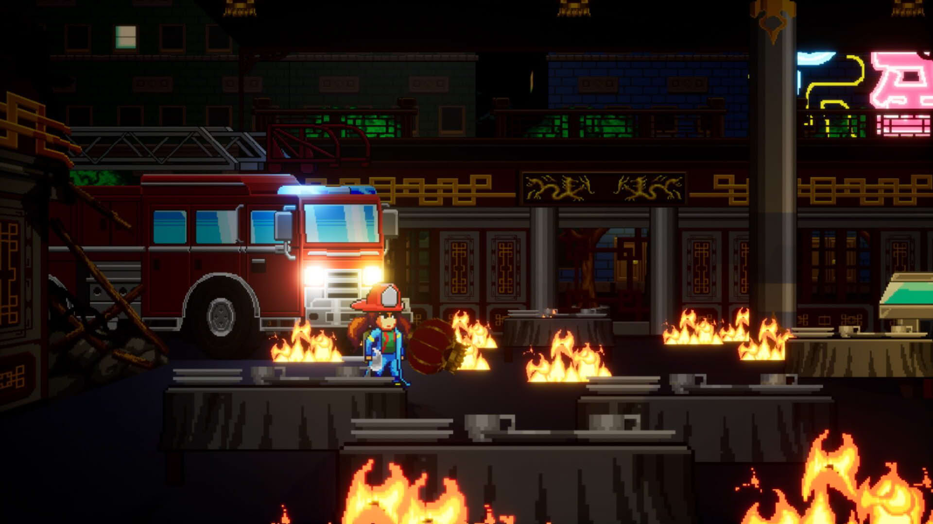 Screenshot for Firegirl: Hack 'n Splash Rescue