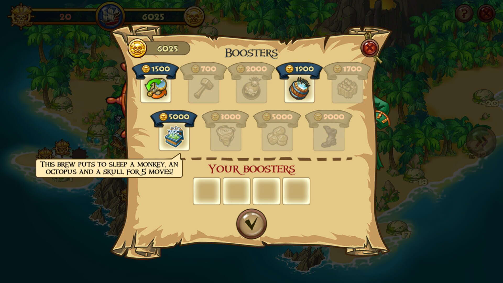 Screenshot for Match Three Pirates! Heir to Davy Jones