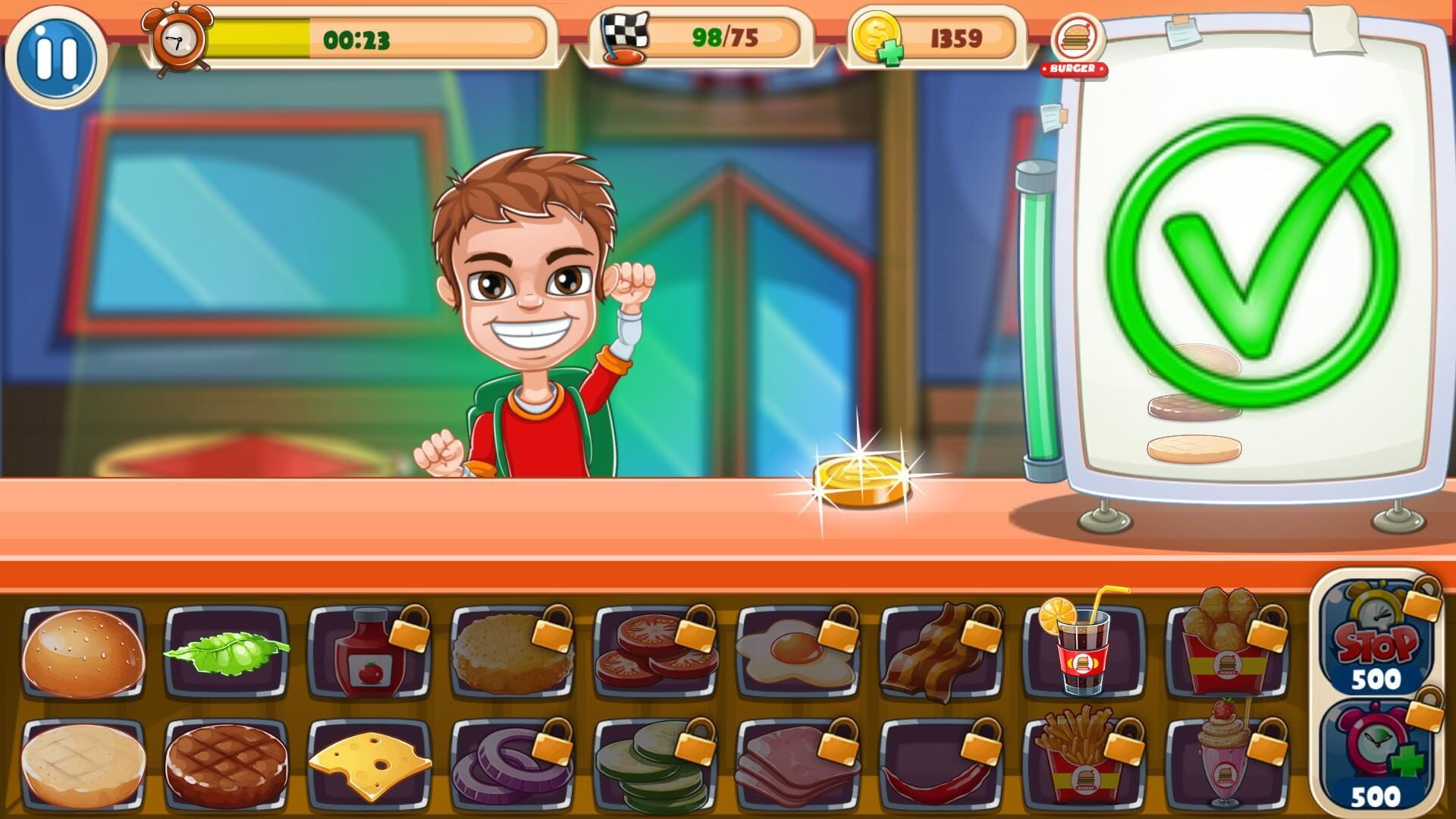 Screenshot for Top Burger