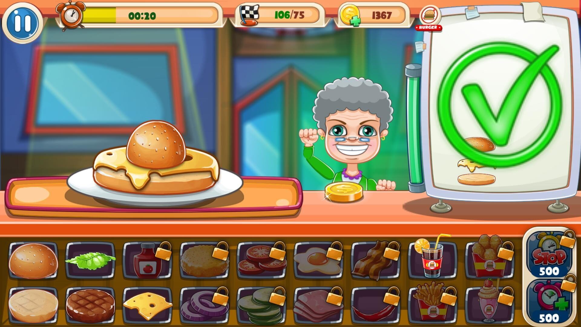 Screenshot for Top Burger