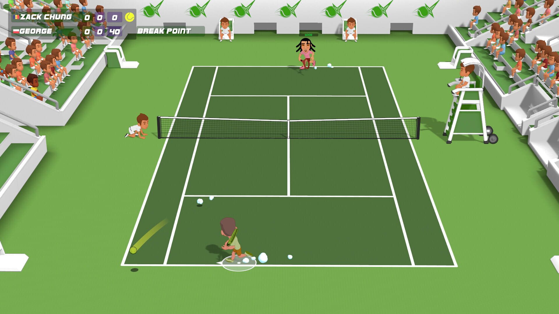 Screenshot for Super Tennis Blast