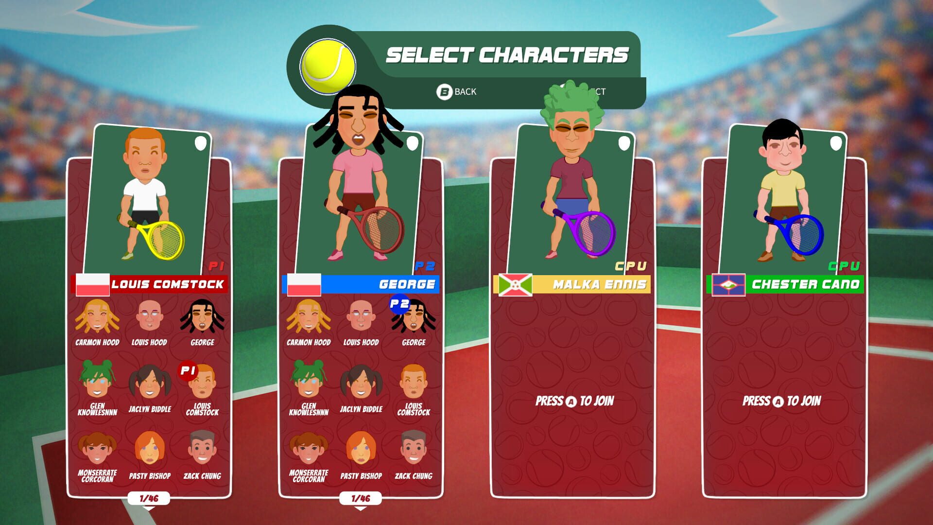 Screenshot for Super Tennis Blast