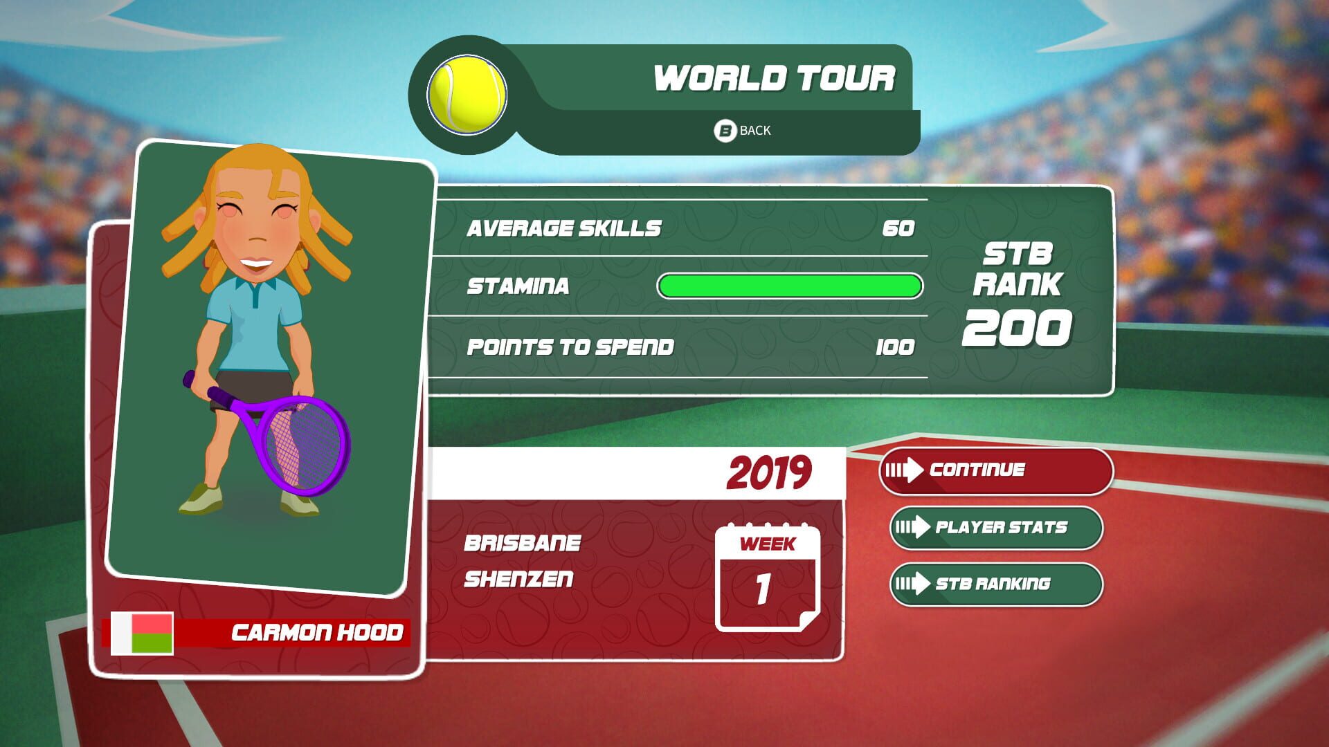 Screenshot for Super Tennis Blast