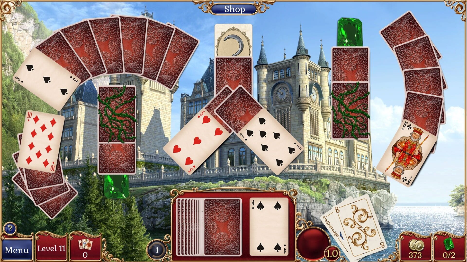 Screenshot for Jewel Match Solitaire 2: Collector's Edition