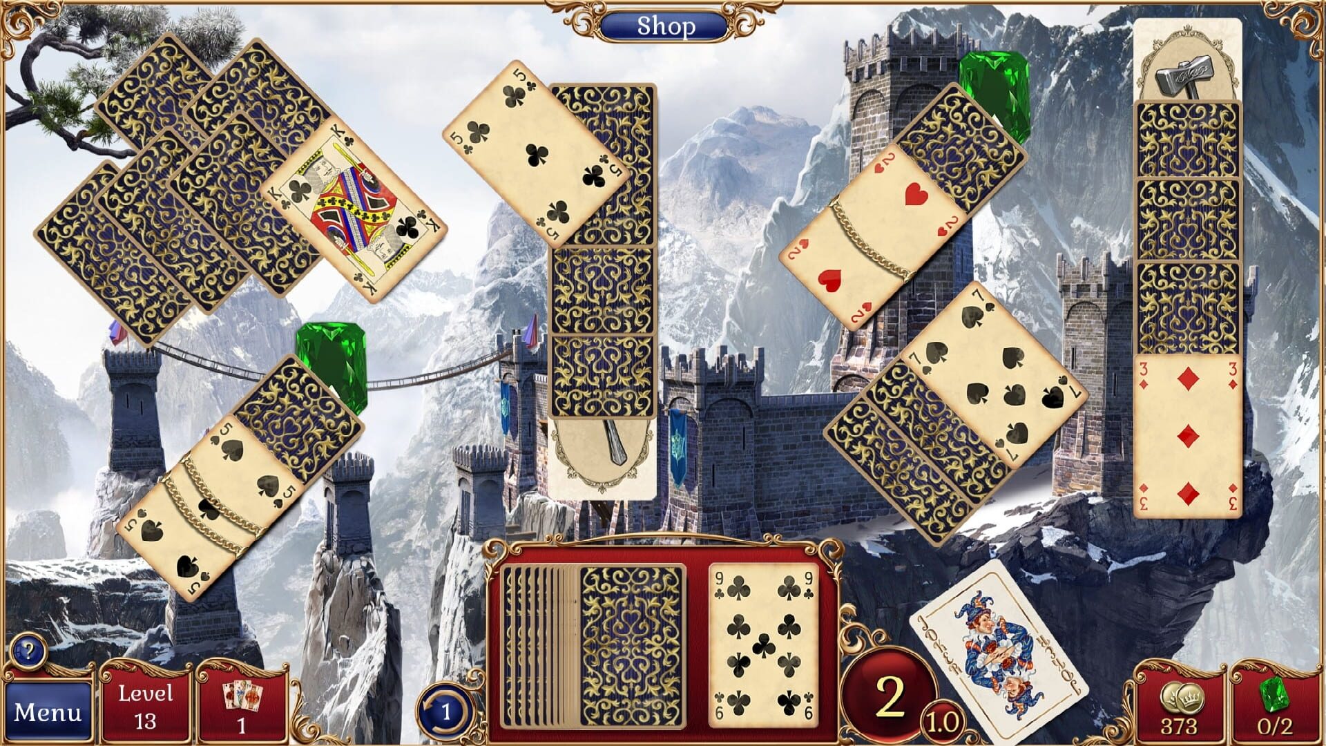 Screenshot for Jewel Match Solitaire 2: Collector's Edition
