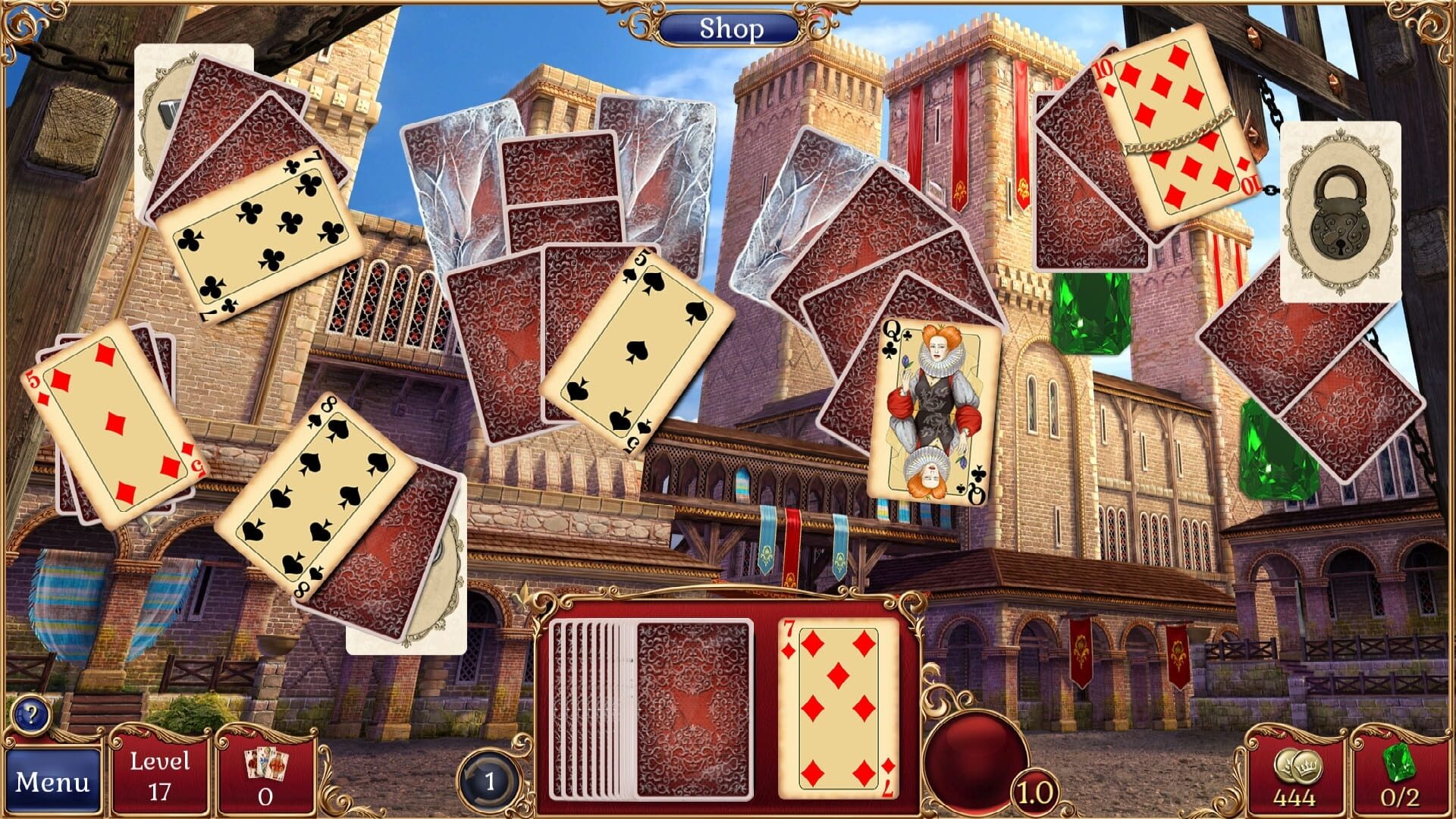 Screenshot for Jewel Match Solitaire 2: Collector's Edition