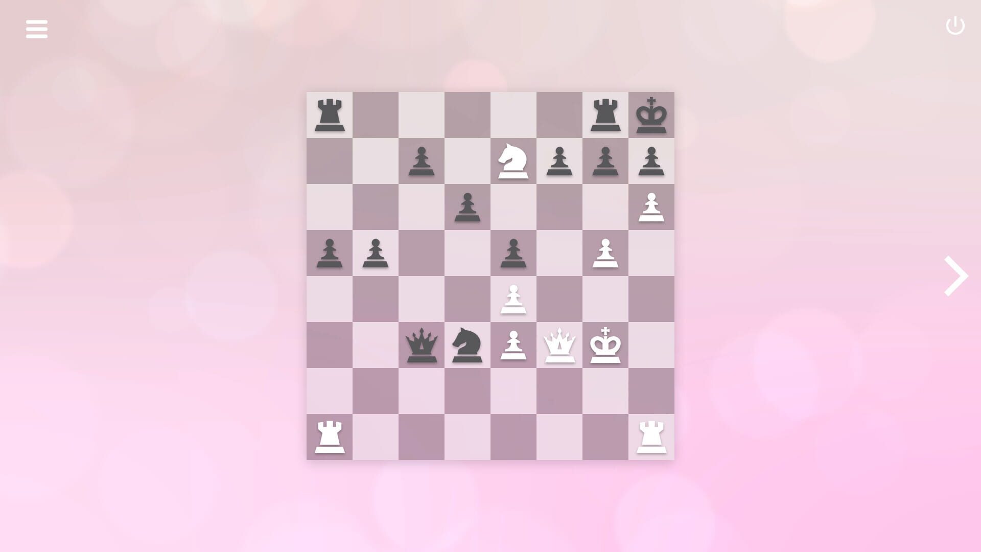 Screenshot for Zen Chess: Mate in Four