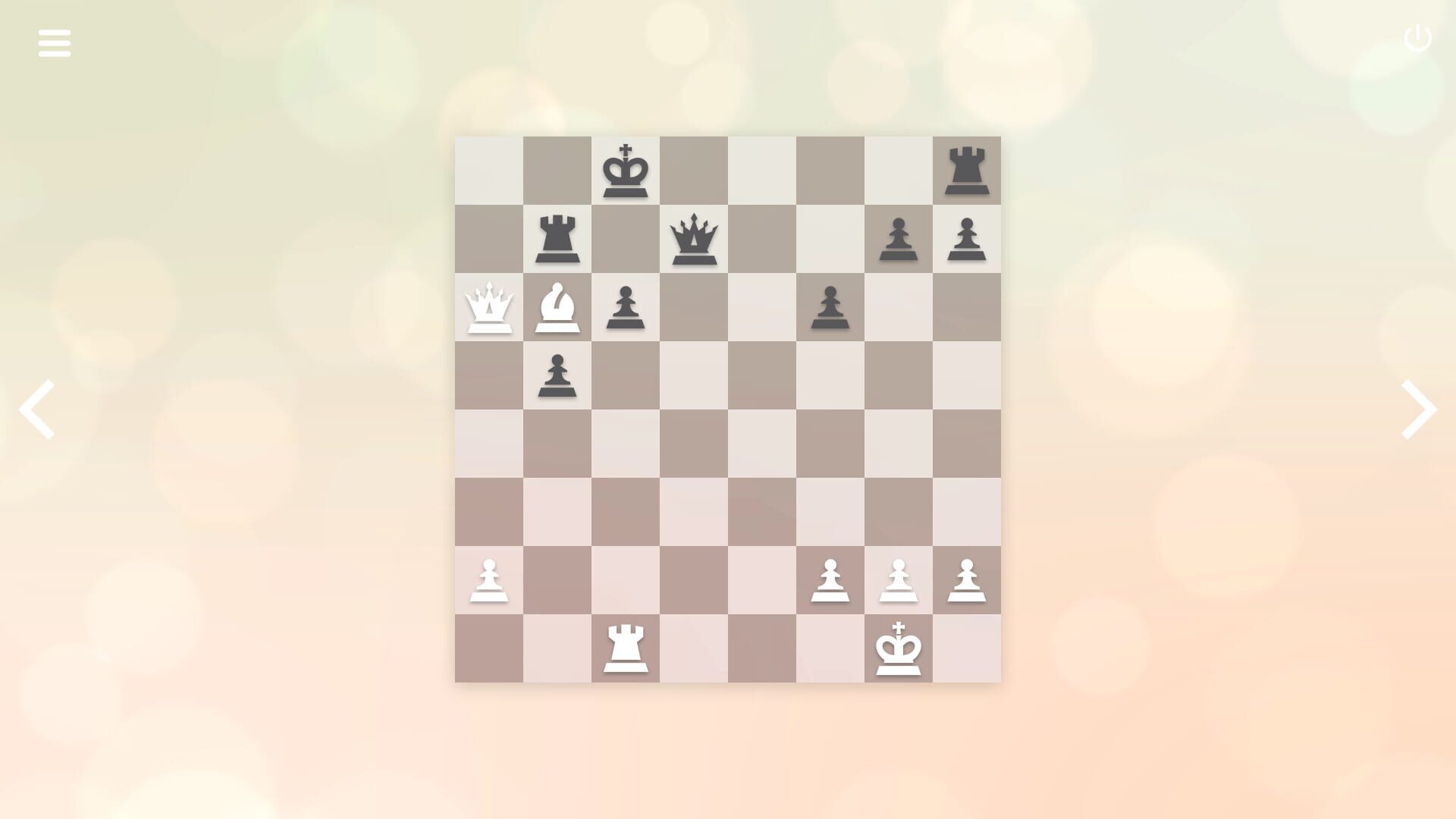 Screenshot for Zen Chess: Mate in Four