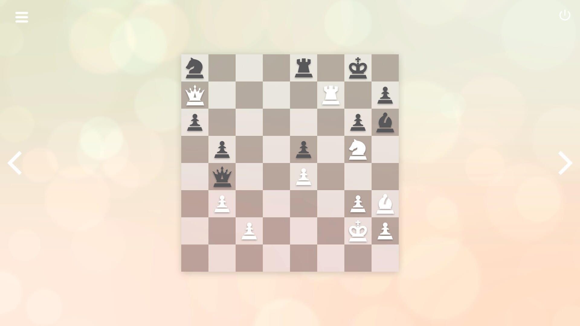 Screenshot for Zen Chess: Mate in Two