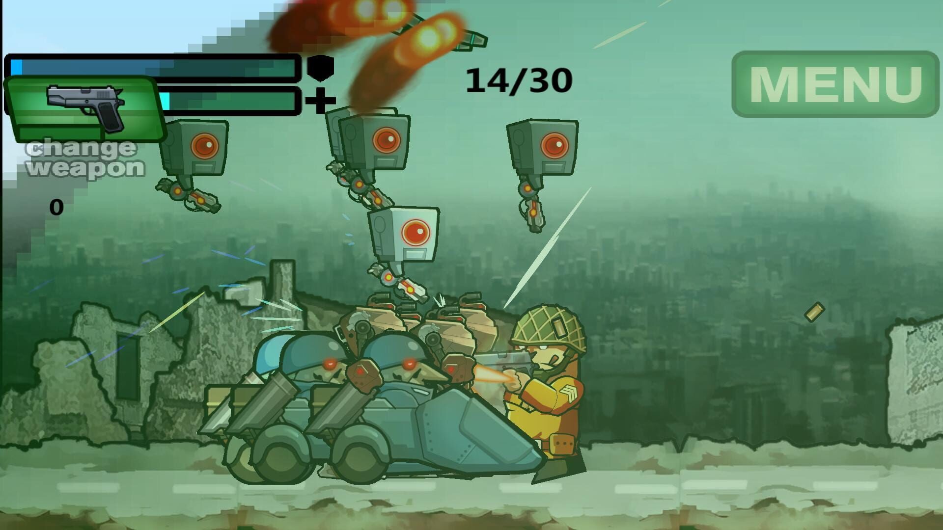 Screenshot for Assault of the Robots