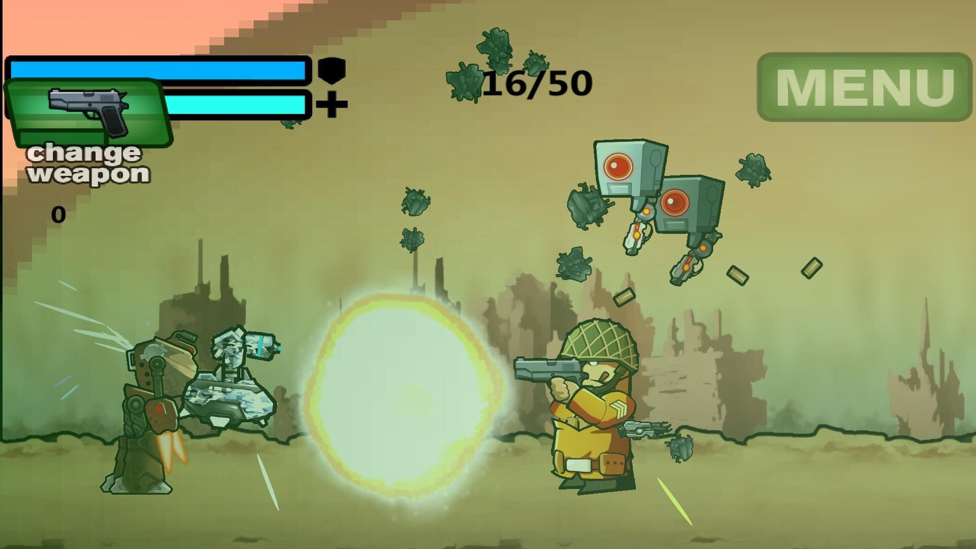 Screenshot for Assault of the Robots