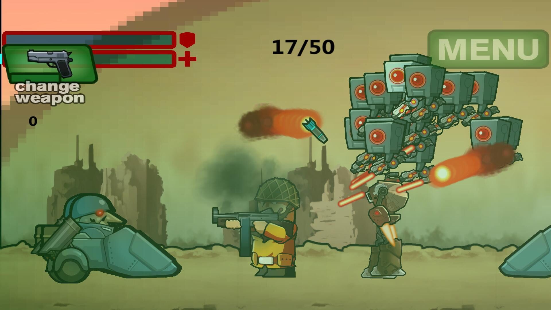 Screenshot for Assault of the Robots