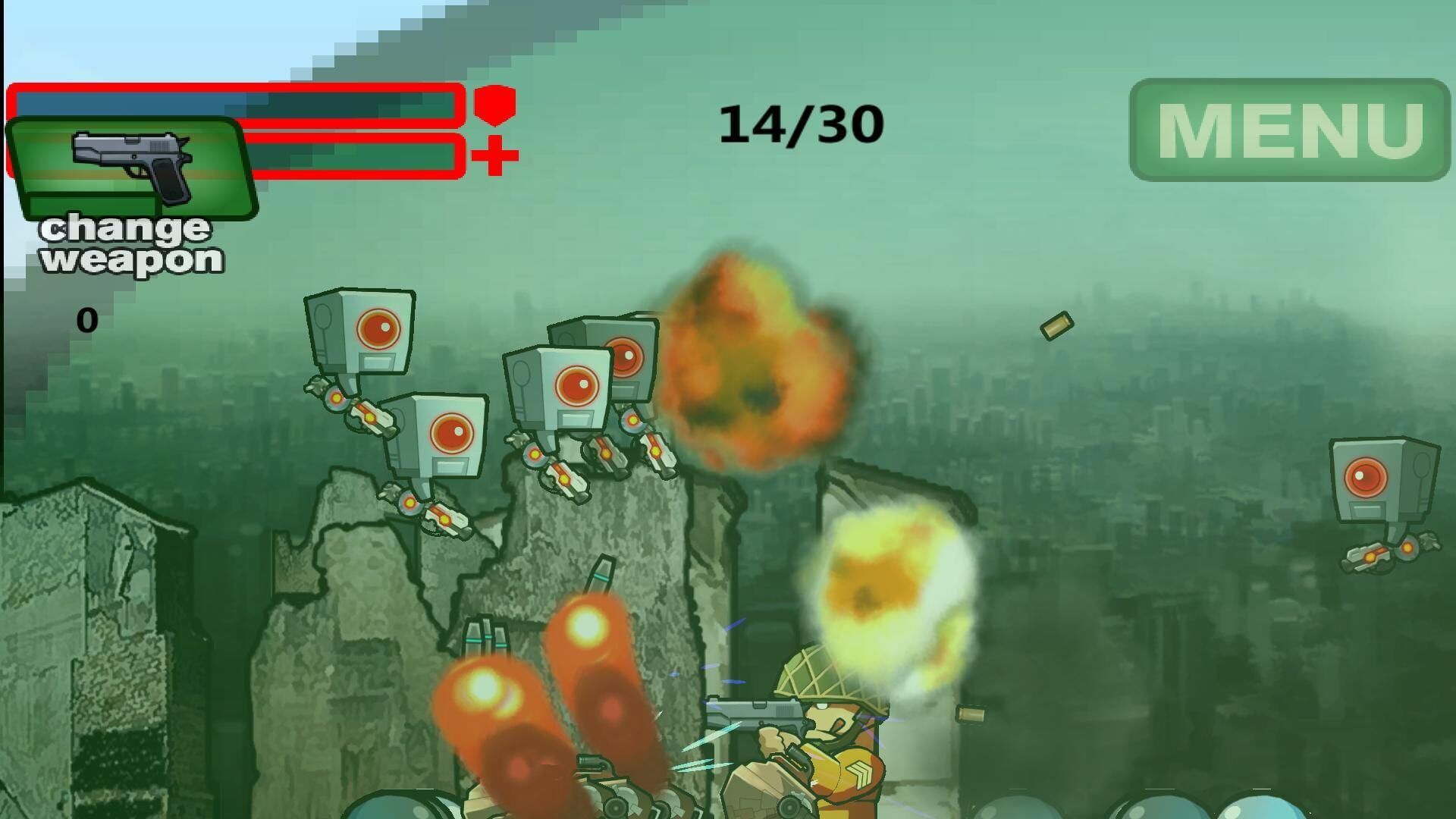 Screenshot for Assault of the Robots