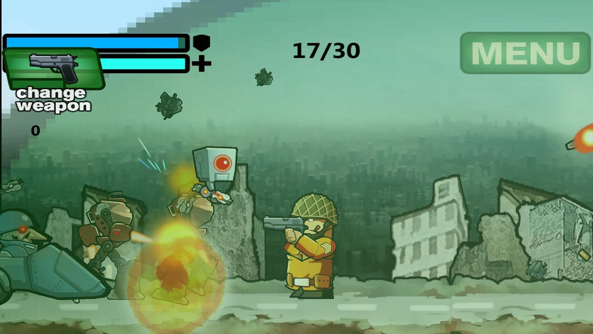 Screenshot for Assault of the Robots