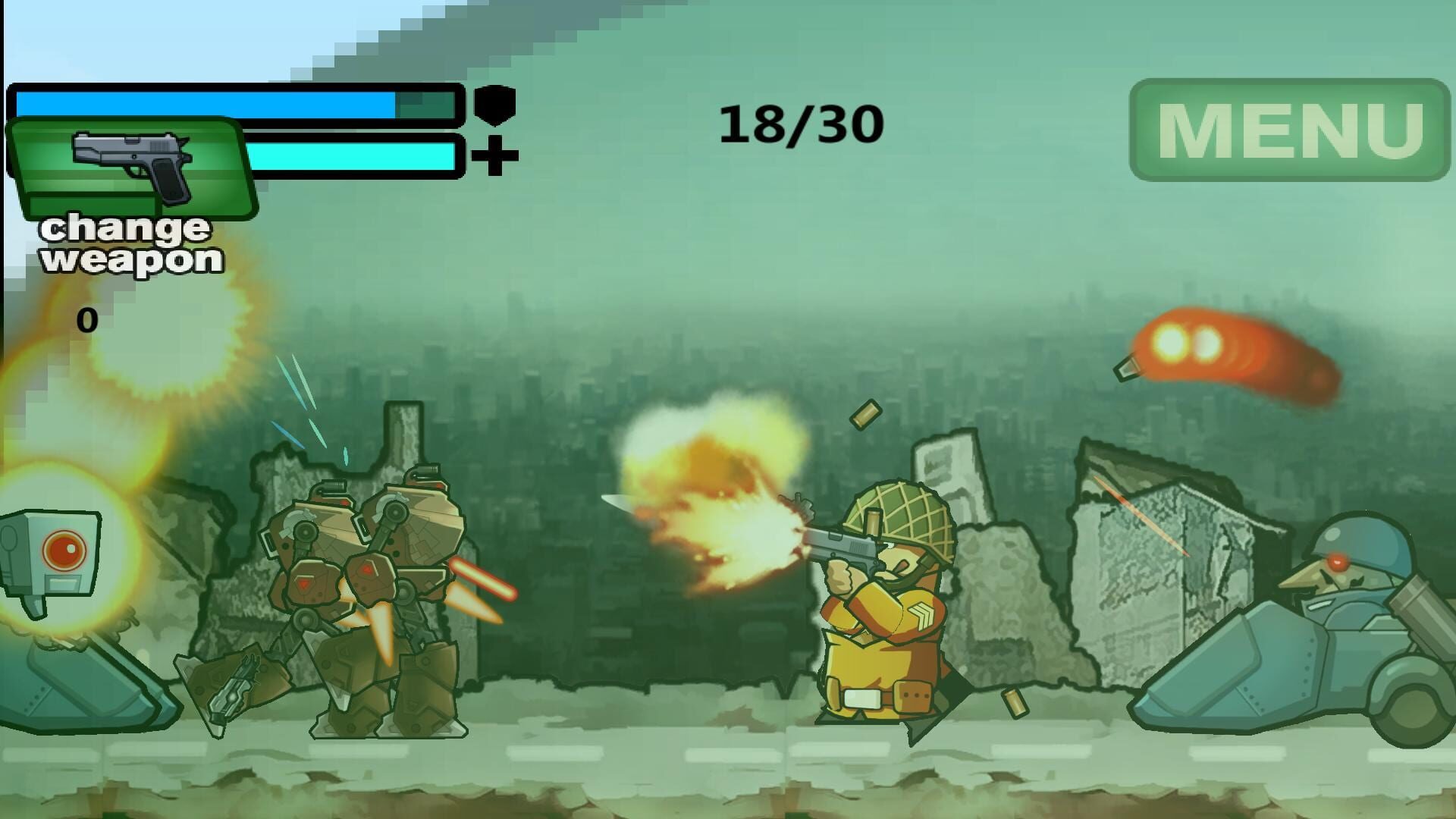 Screenshot for Assault of the Robots