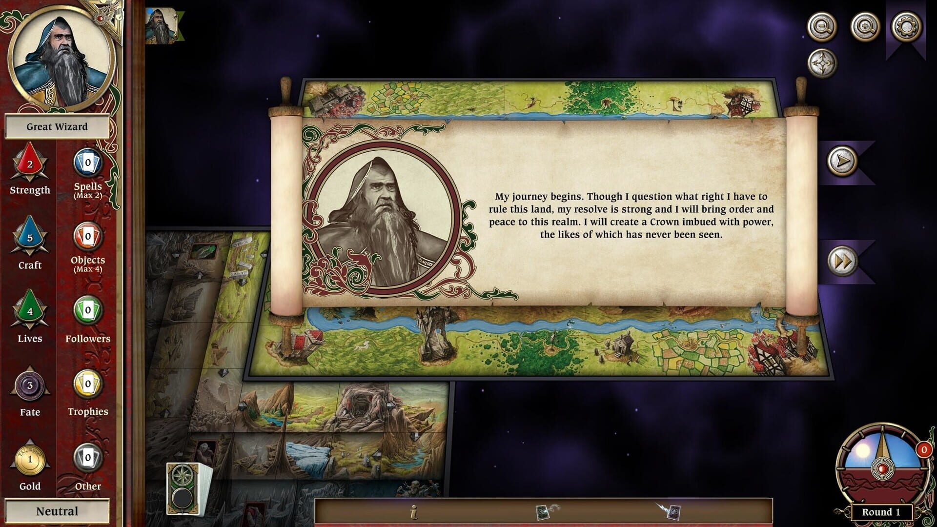 Screenshot for Talisman: Origins