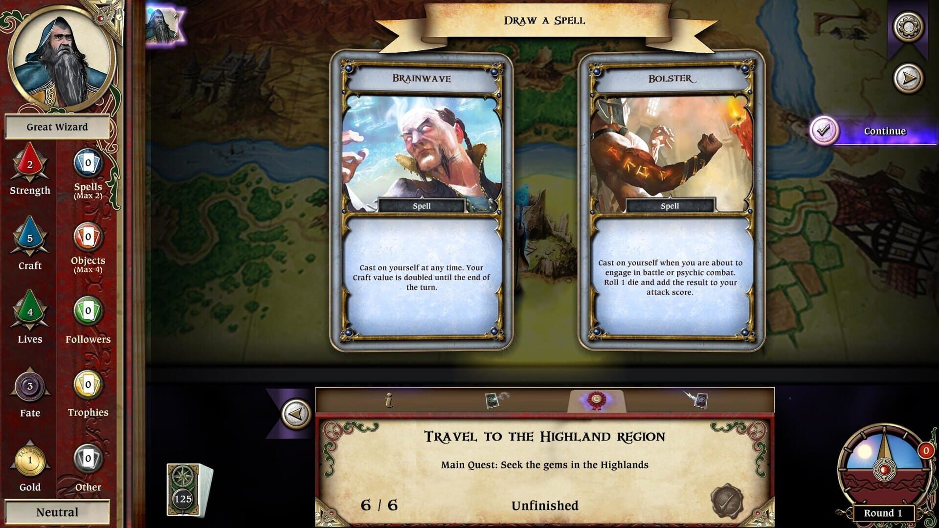 Screenshot for Talisman: Origins
