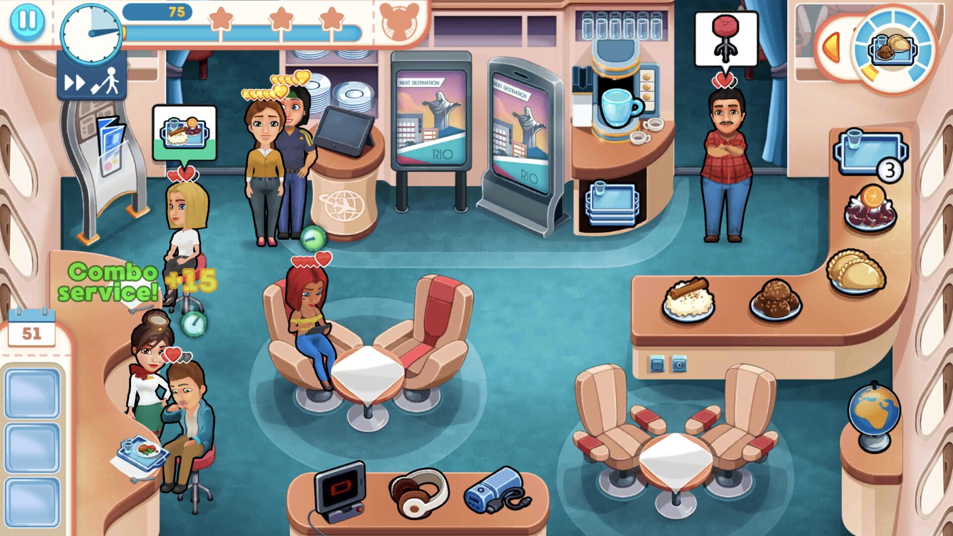 Screenshot for Amber's Airline: 7 Wonders