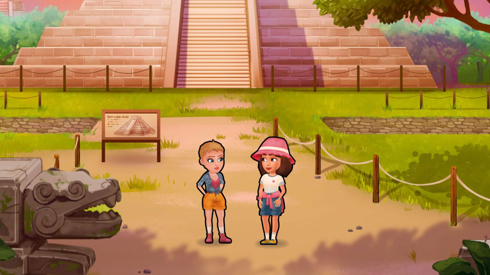Screenshot for Amber's Airline: 7 Wonders