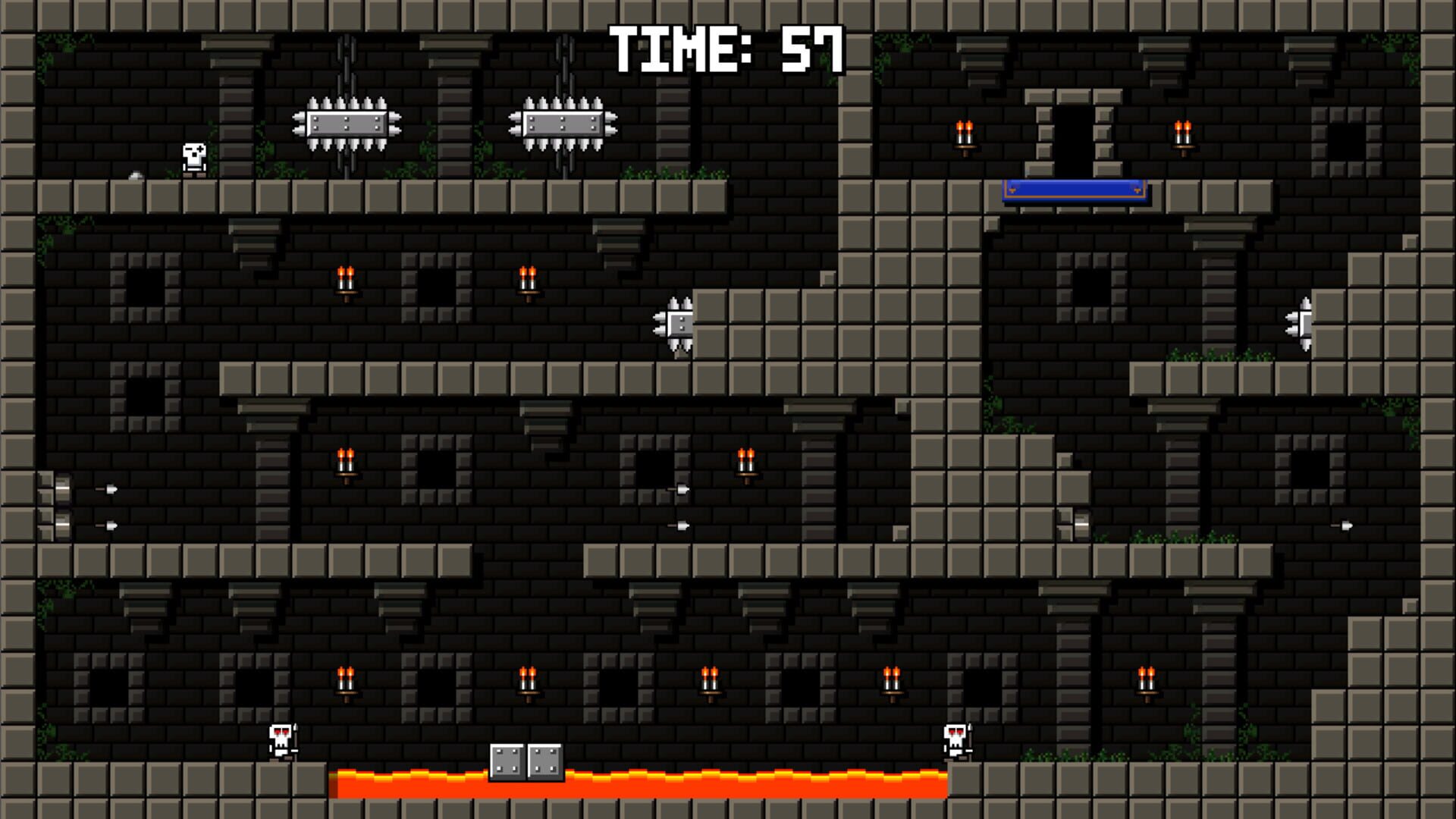 Screenshot for Castle of Pixel Skulls