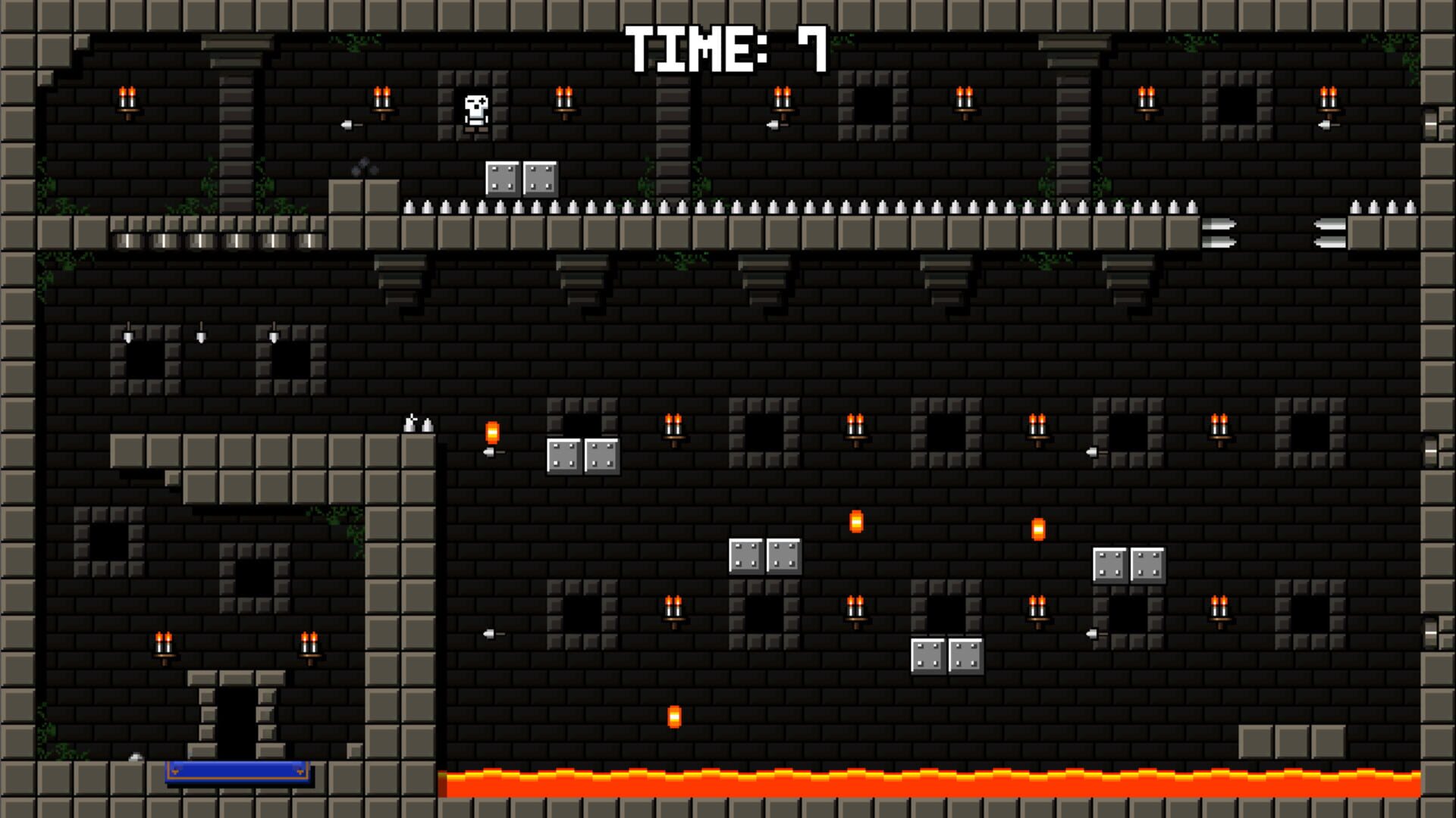 Screenshot for Castle of Pixel Skulls