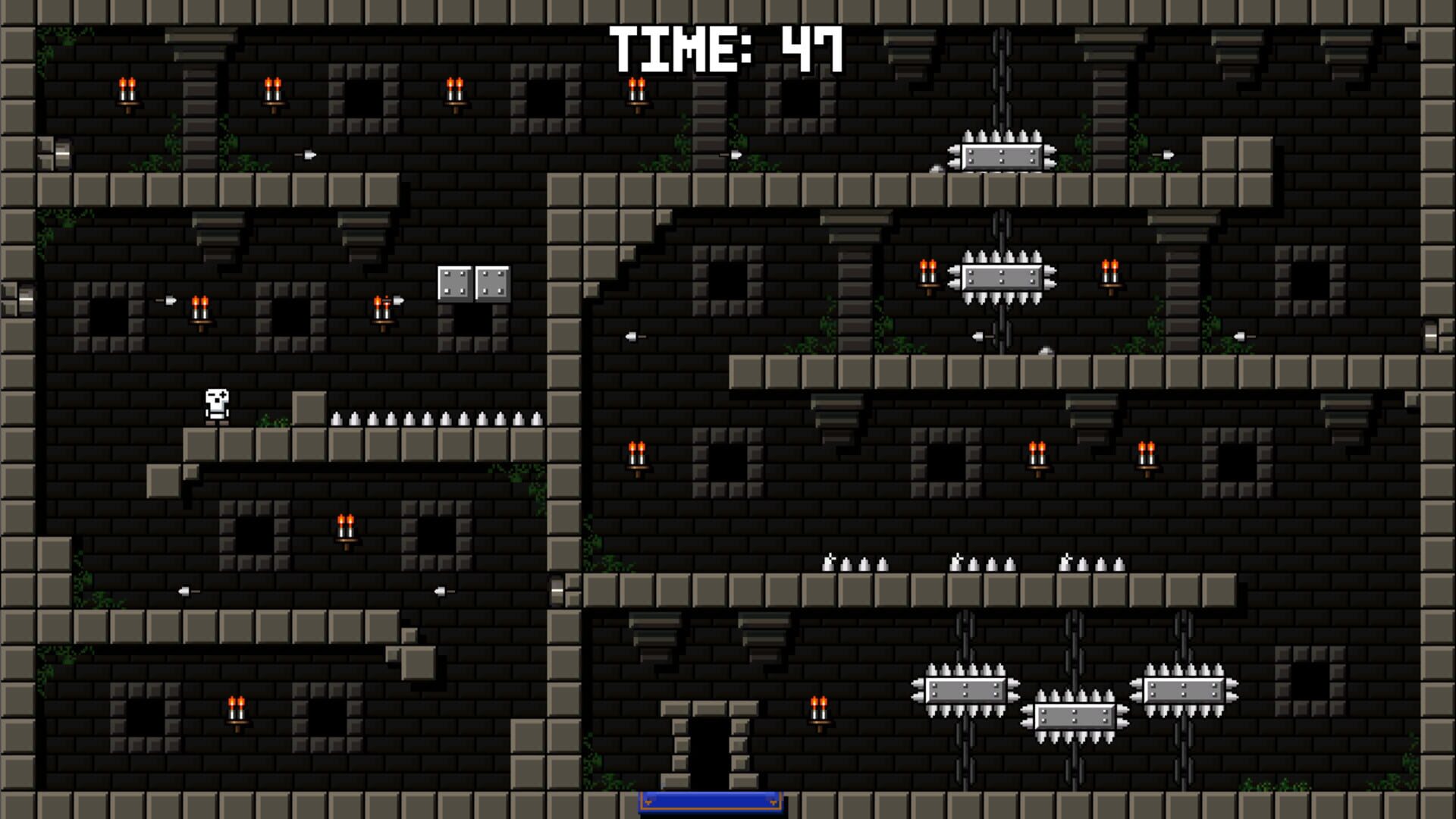 Screenshot for Castle of Pixel Skulls