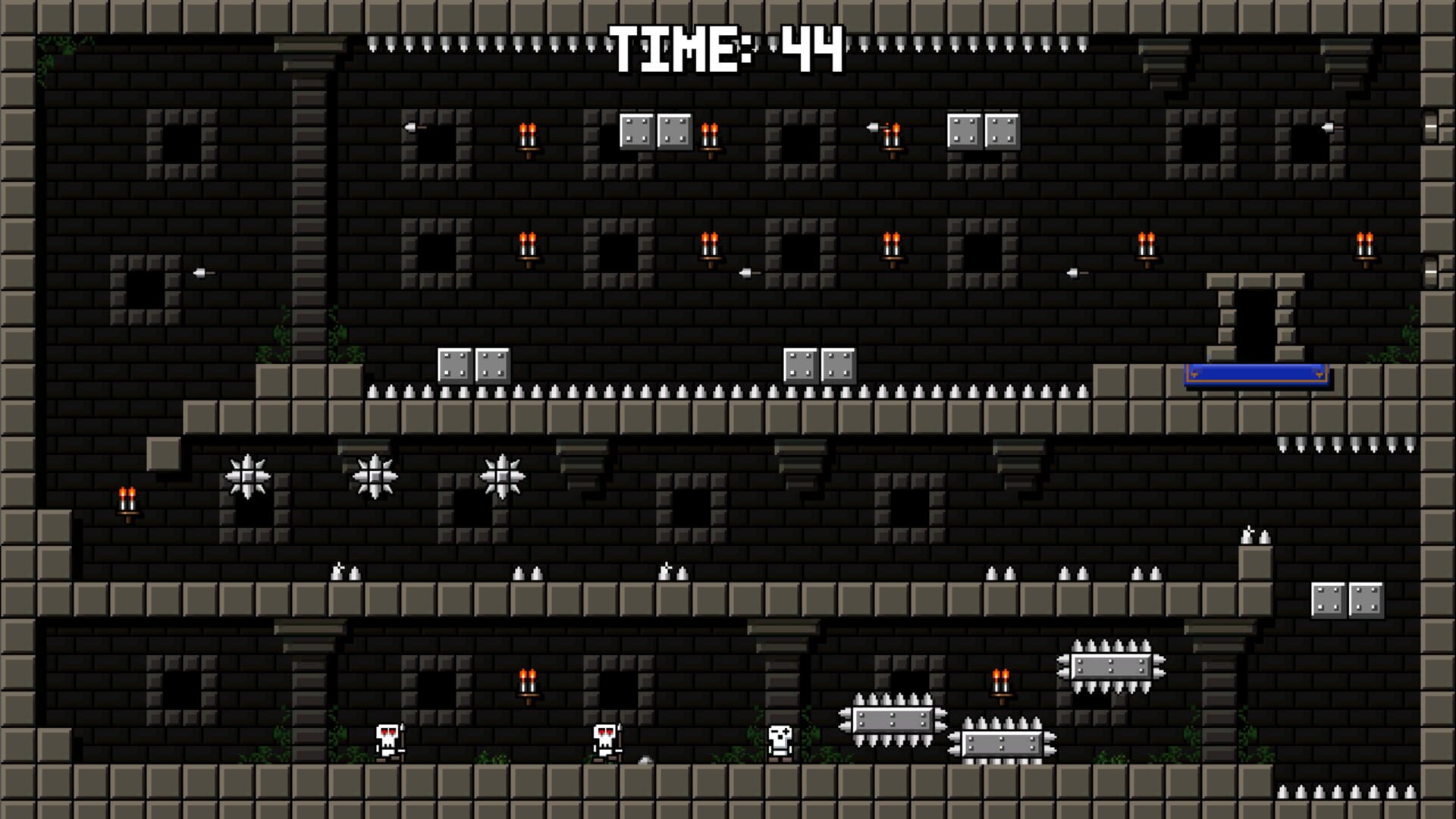 Screenshot for Castle of Pixel Skulls