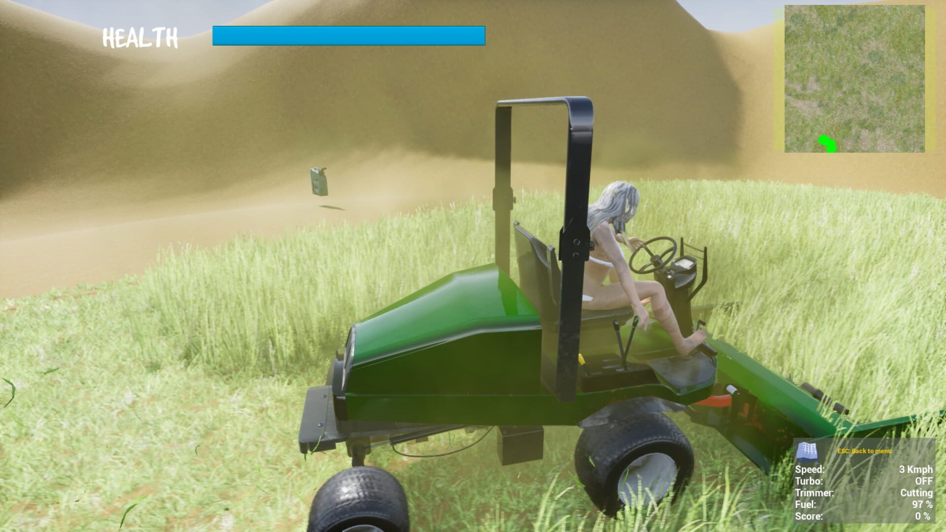 Screenshot for Lawnmower Game 4: The Final Cut