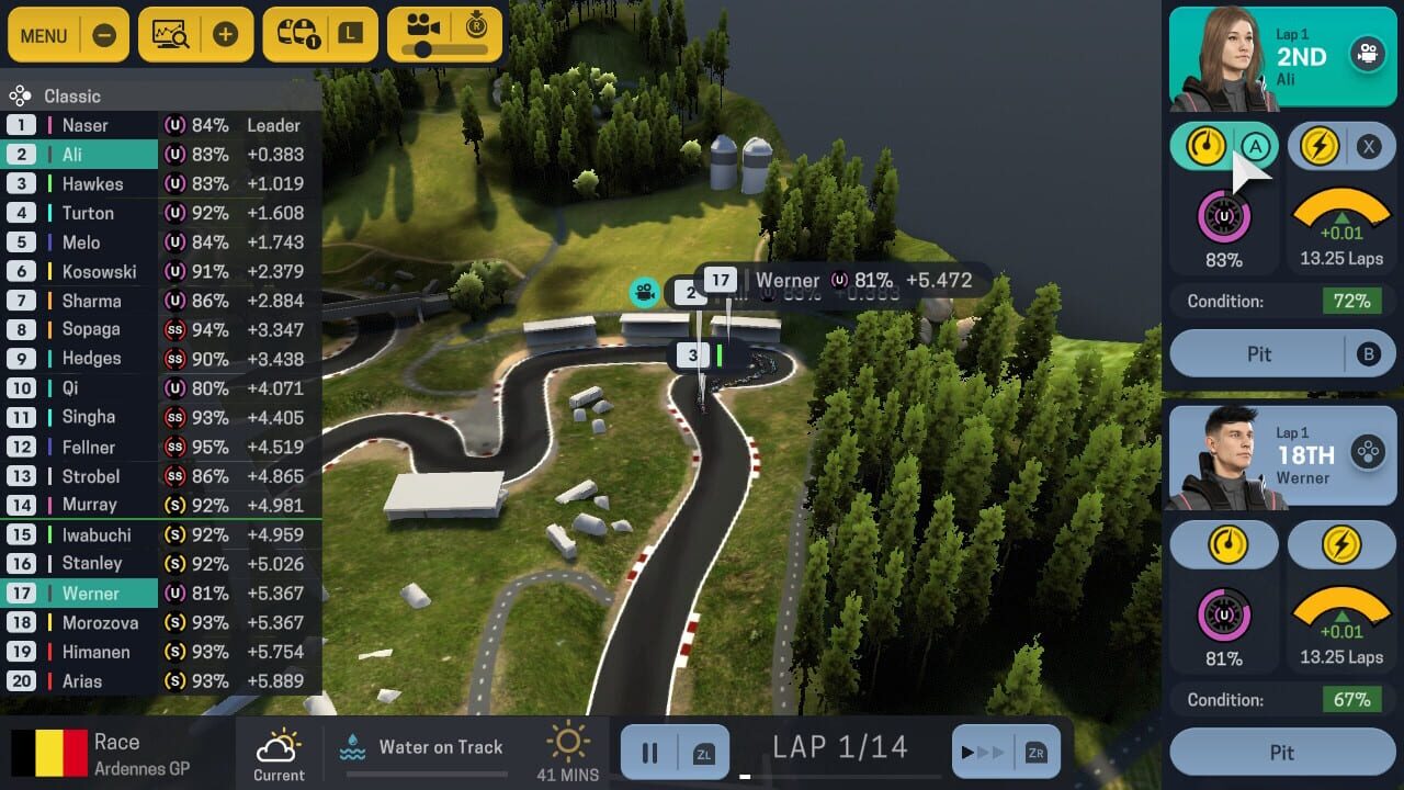Screenshot for Motorsport Manager for Nintendo Switch