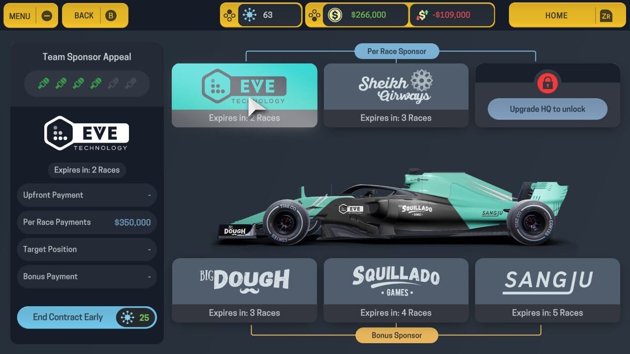 Screenshot for Motorsport Manager for Nintendo Switch