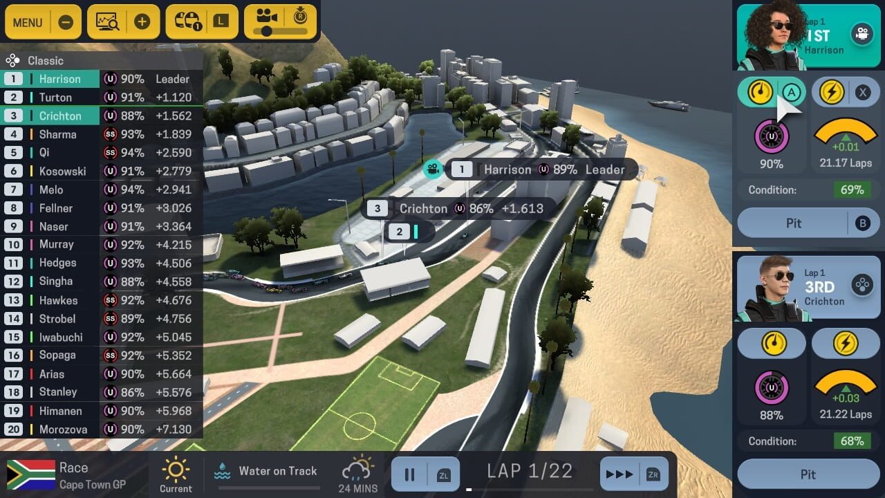 Screenshot for Motorsport Manager for Nintendo Switch
