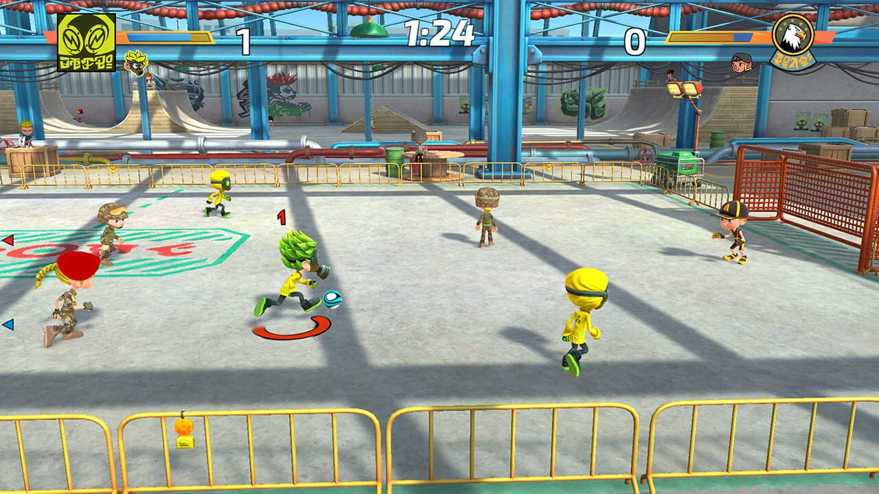 Screenshot for Super Kickers League