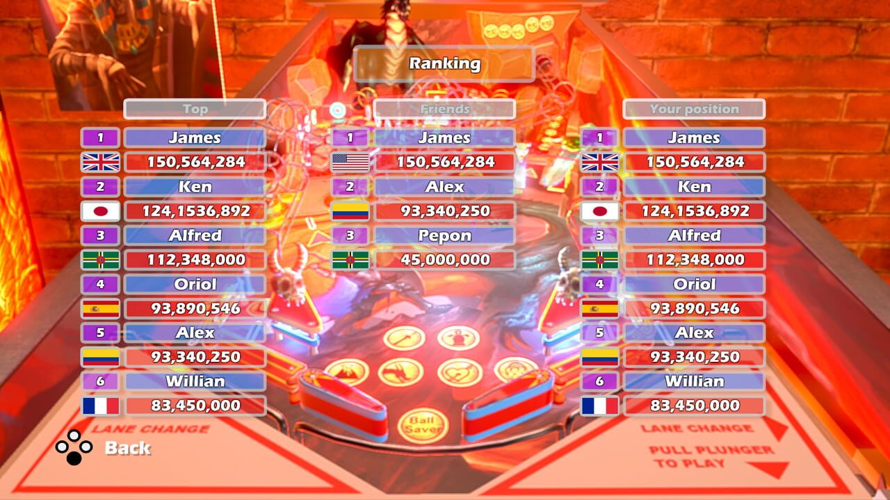 Screenshot for Dragon Pinball