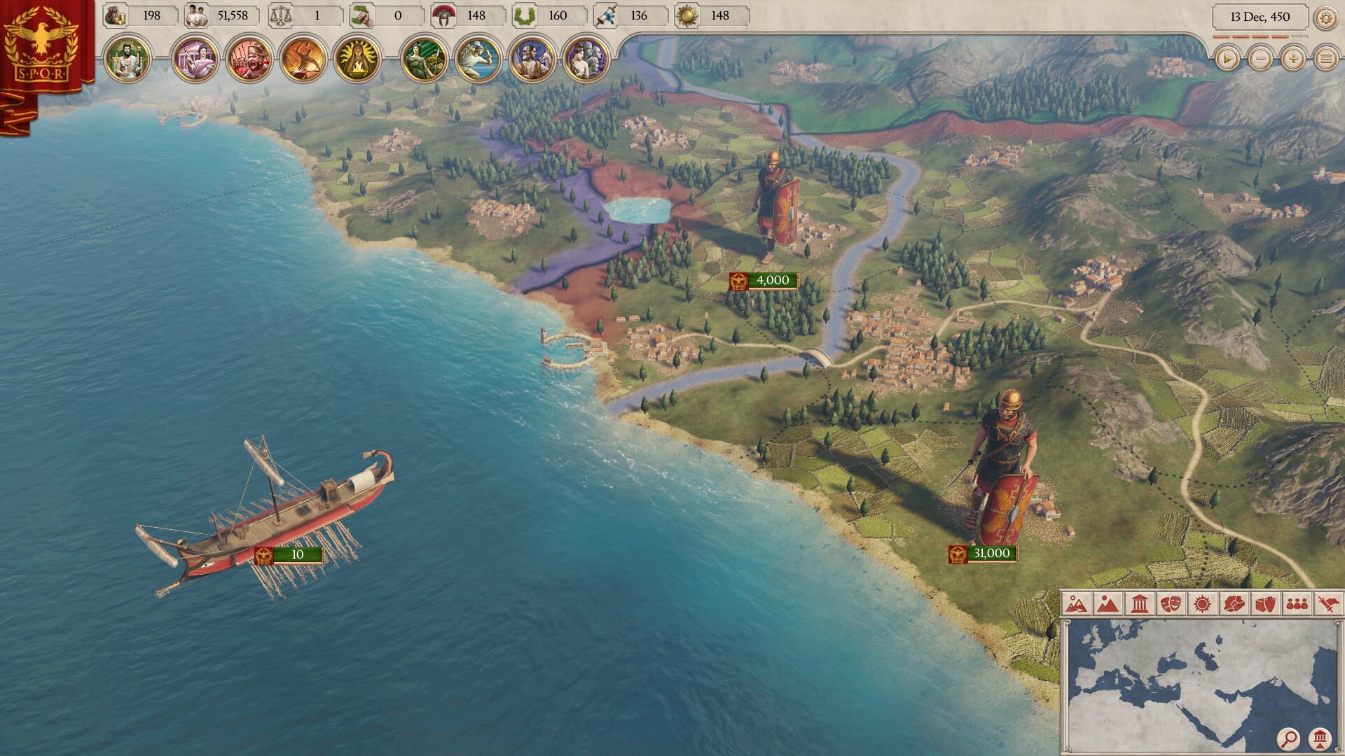 Screenshot for Imperator: Rome
