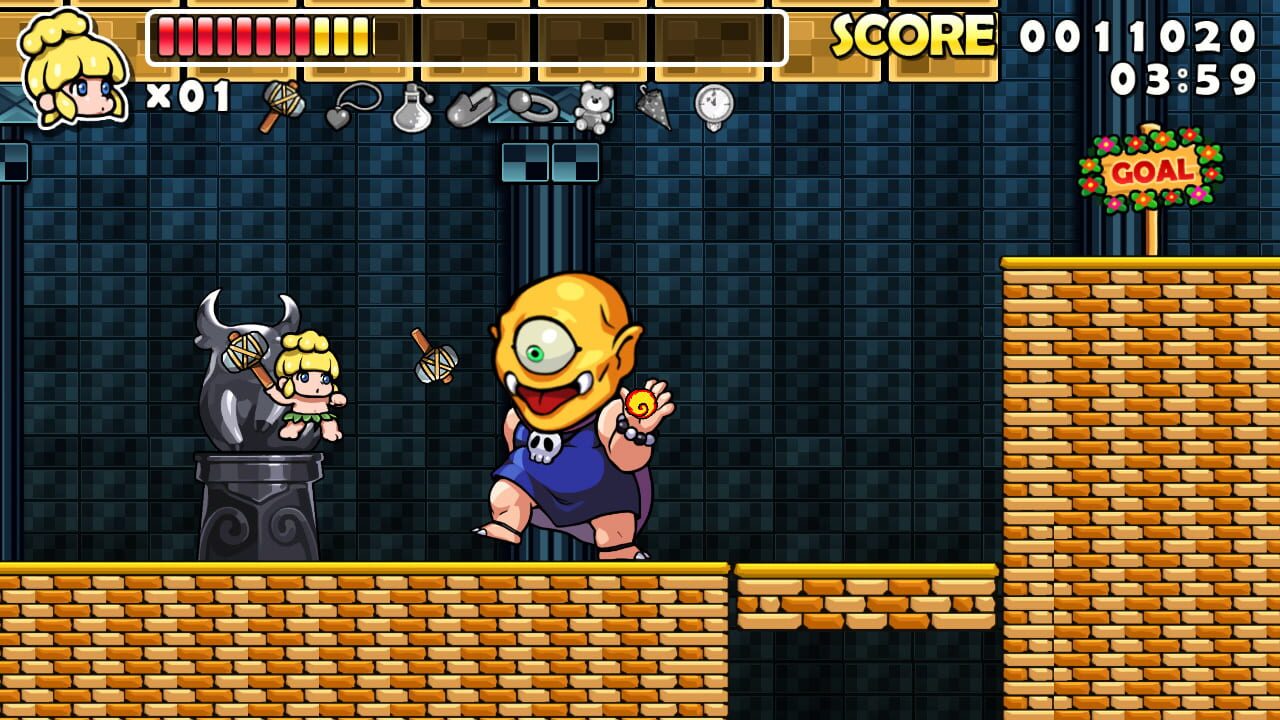 Screenshot for Wonder Boy Returns Remix