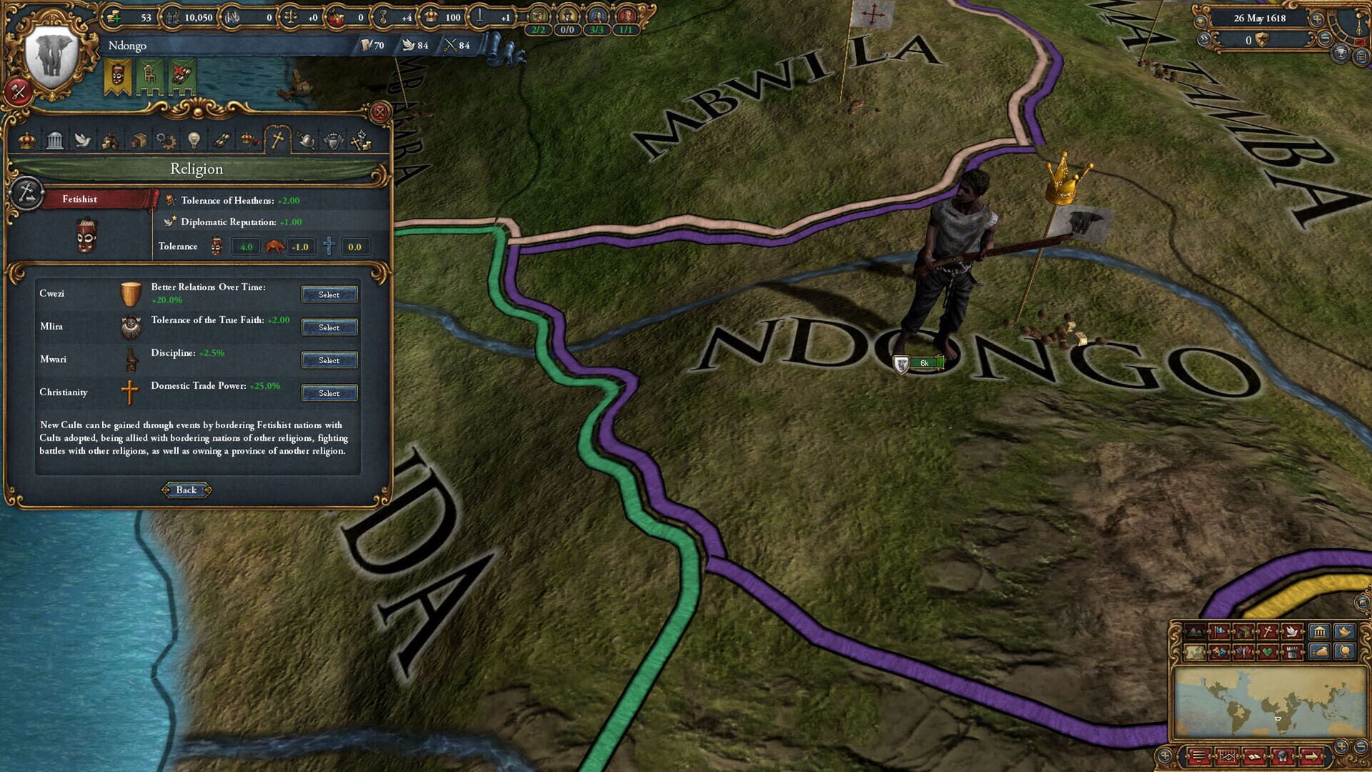 Screenshot for Europa Universalis IV: Rights of Man