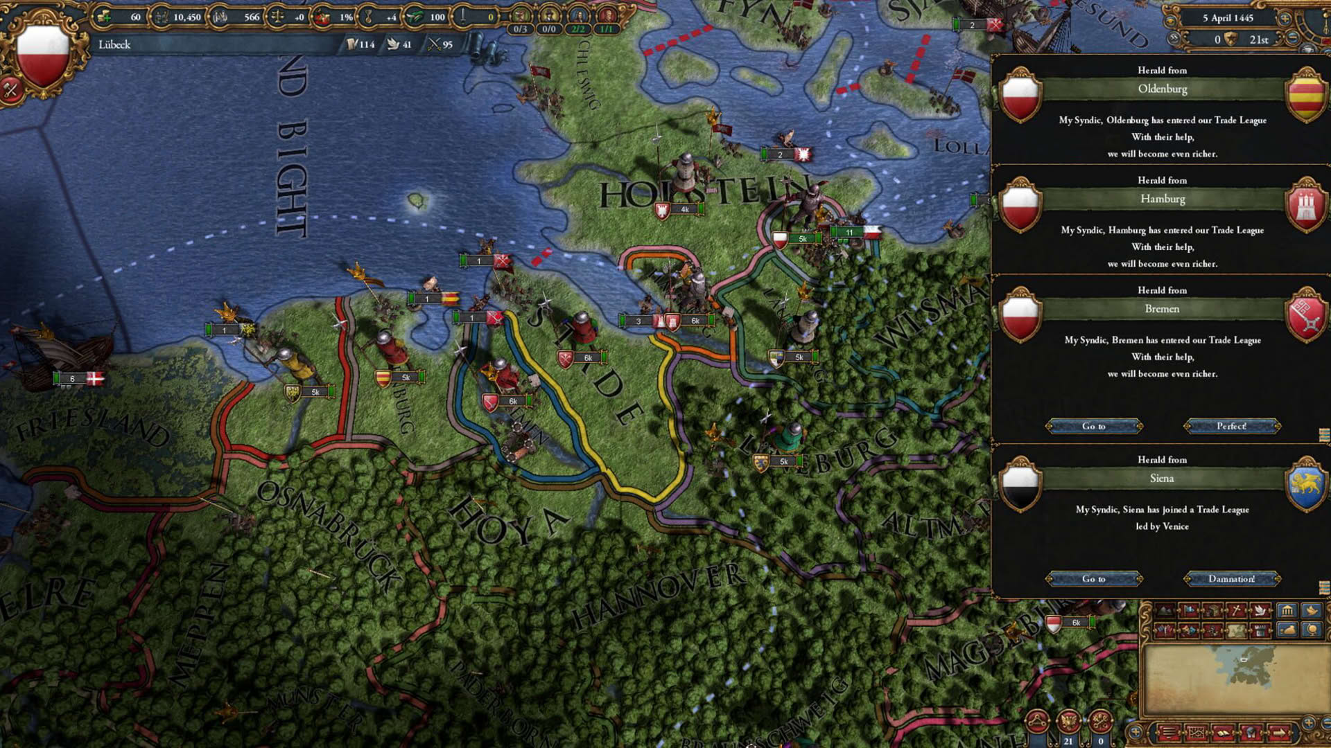 Screenshot for Europa Universalis IV: Mare Nostrum