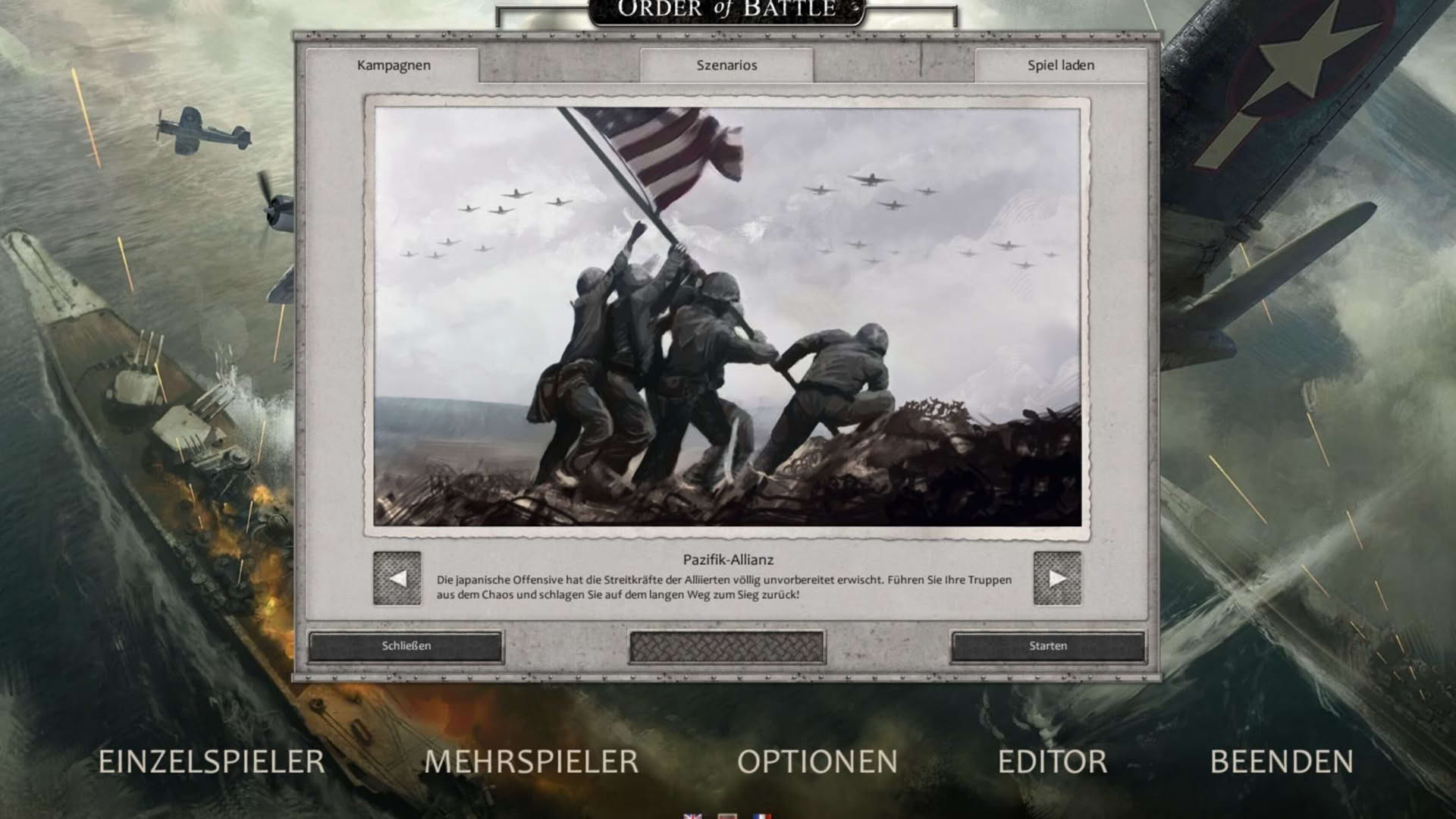 Screenshot for Order of Battle: Pacific