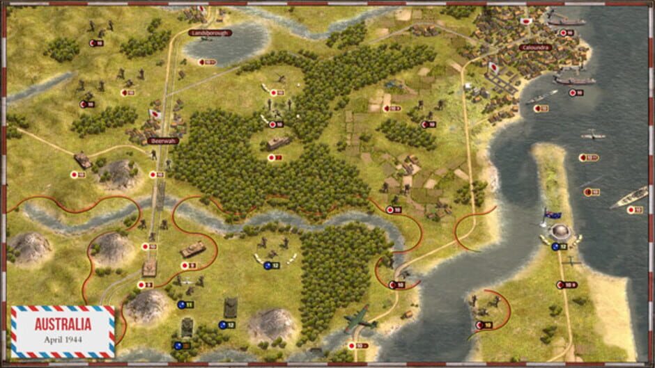 Screenshot for Order of Battle: Rising Sun