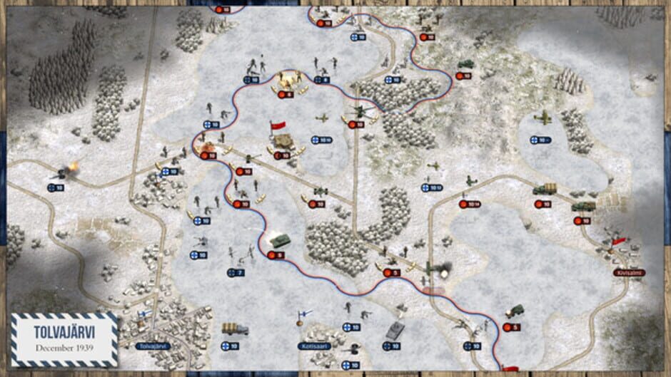 Screenshot for Order of Battle: Winter War