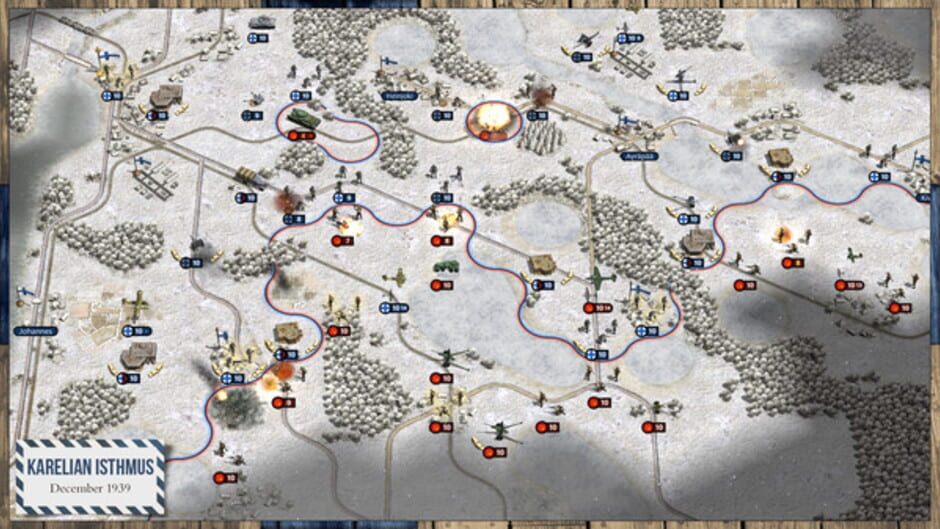 Screenshot for Order of Battle: Winter War