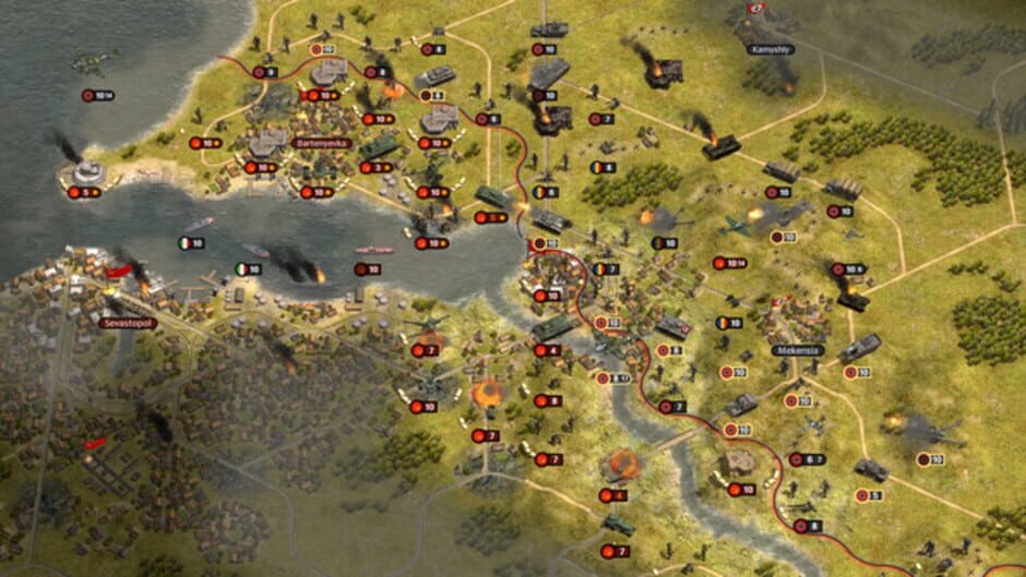 Screenshot for Order of Battle: Panzerkrieg