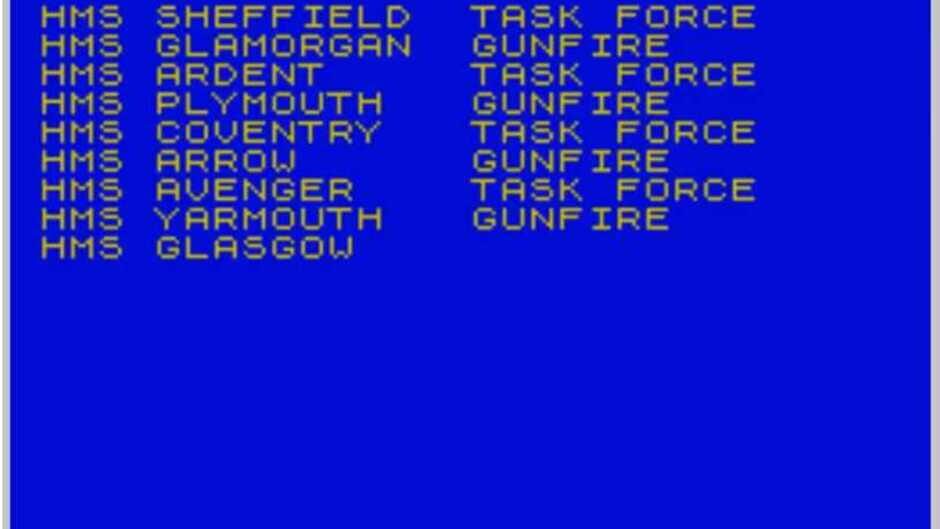 Screenshot for Falklands 82