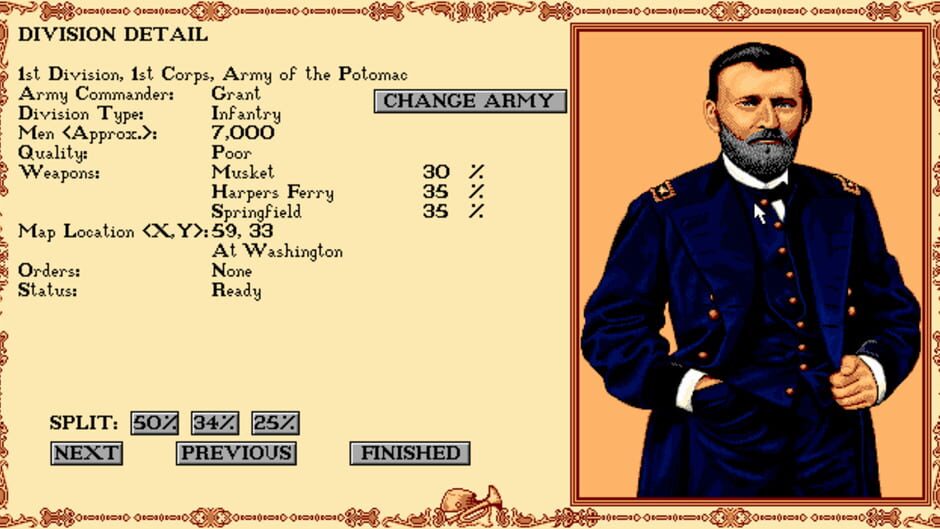 Screenshot for Edward Grabowski's: The Blue & The Gray
