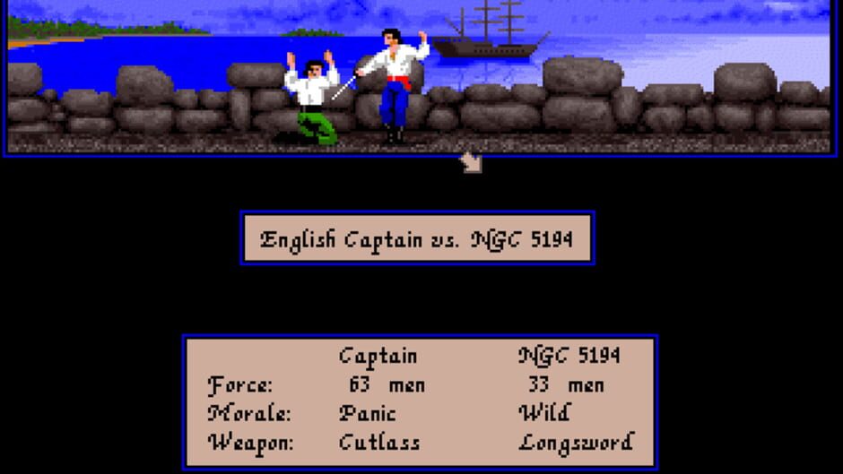 Screenshot for Sid Meier's Pirates!