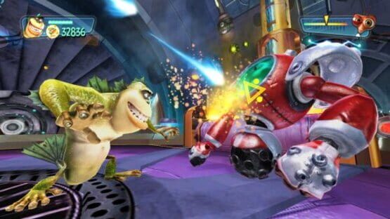Screenshot for Monsters vs. Aliens