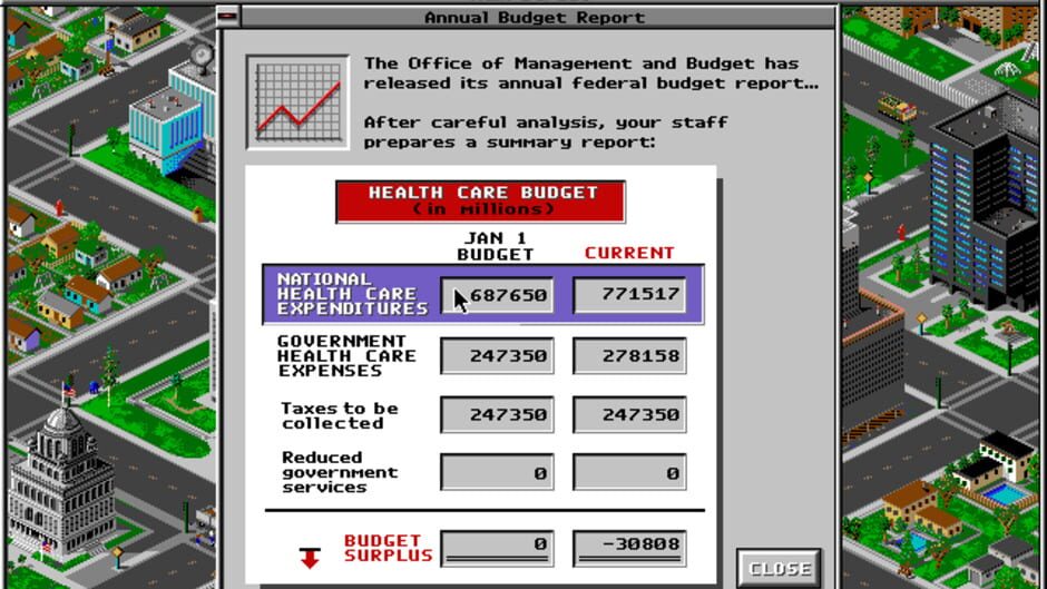 Screenshot for SimHealth